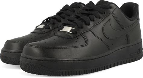 zwarte nike air schoenen|zwarte air force 1.